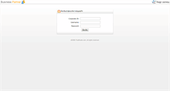 Desktop Screenshot of partner.thairoute.com